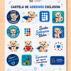Cartela de Adesivos Exclusiva "Esperança que Salva Vidas"